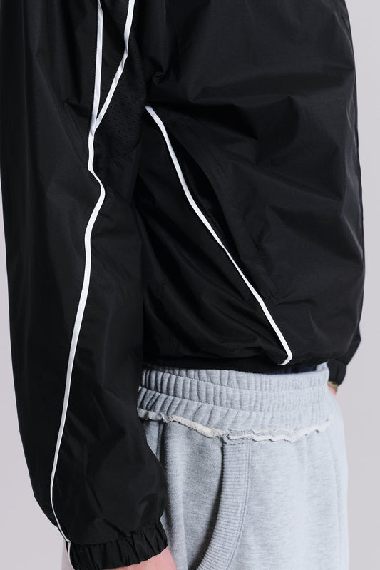 Black Vapor Tracksuit Top