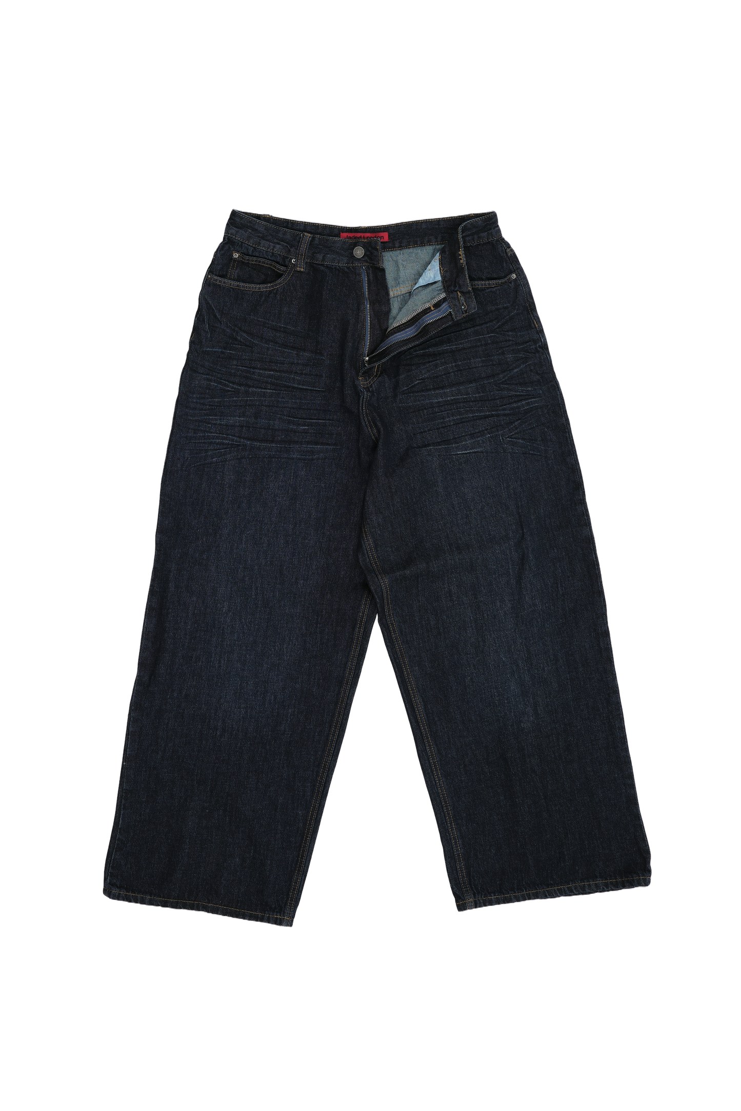 Creased Indigo XL Colossus Jeans