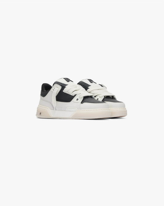 Vintage White & Black Studio Sneakers