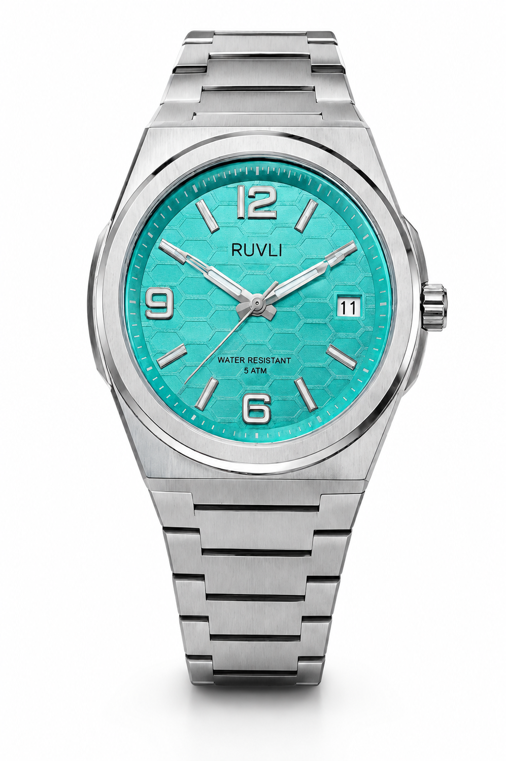 RUVLI Stainless Steel Quartz Watch