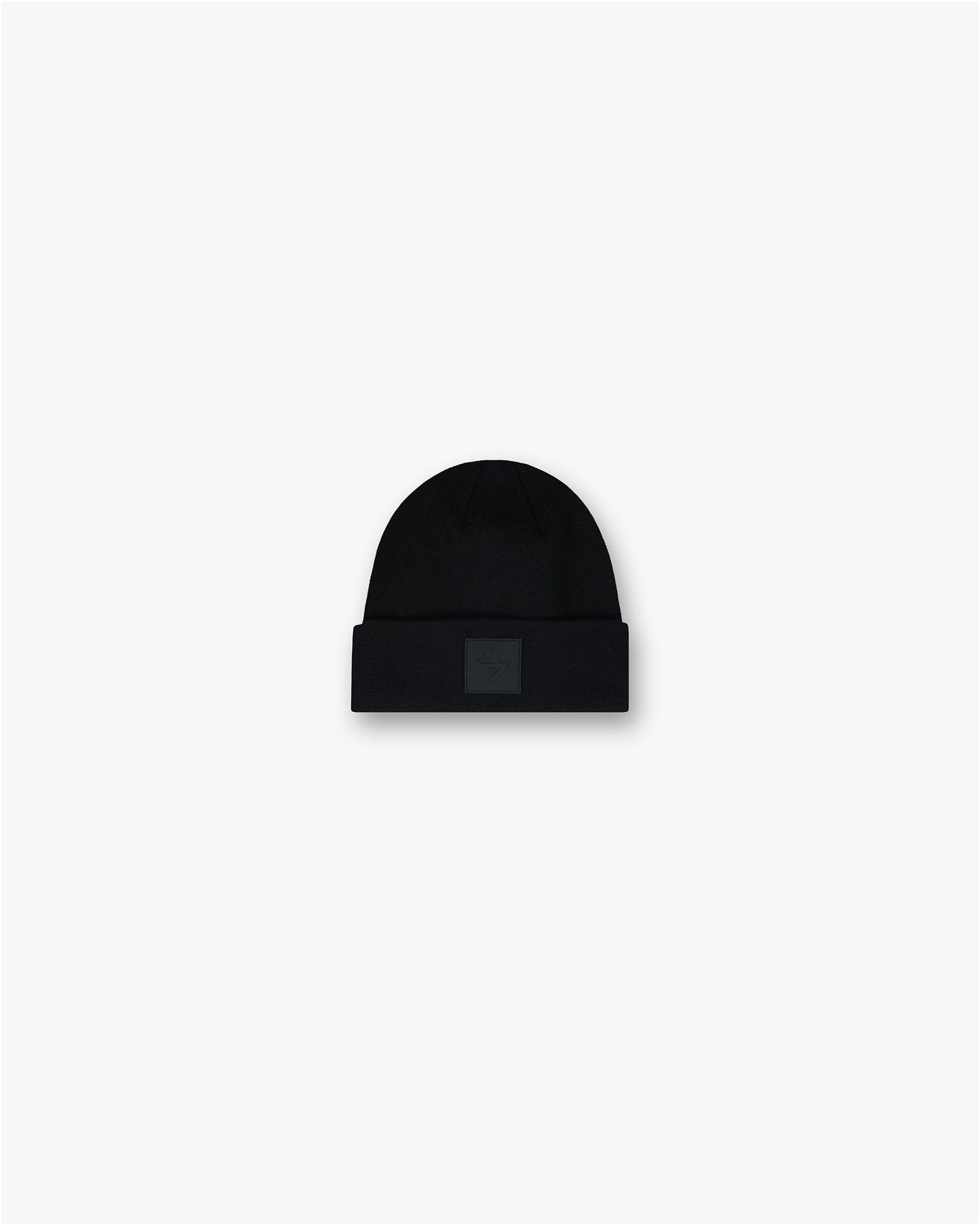 Black Patch Beanie