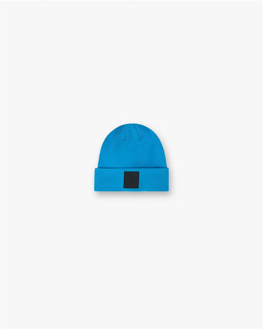 Blue Patch Beanie