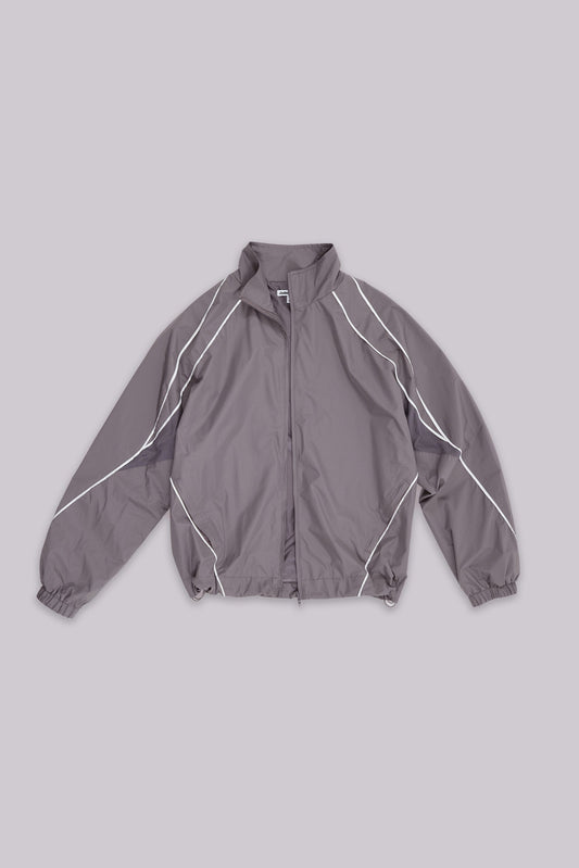 Grey Vapor Tracksuit Top