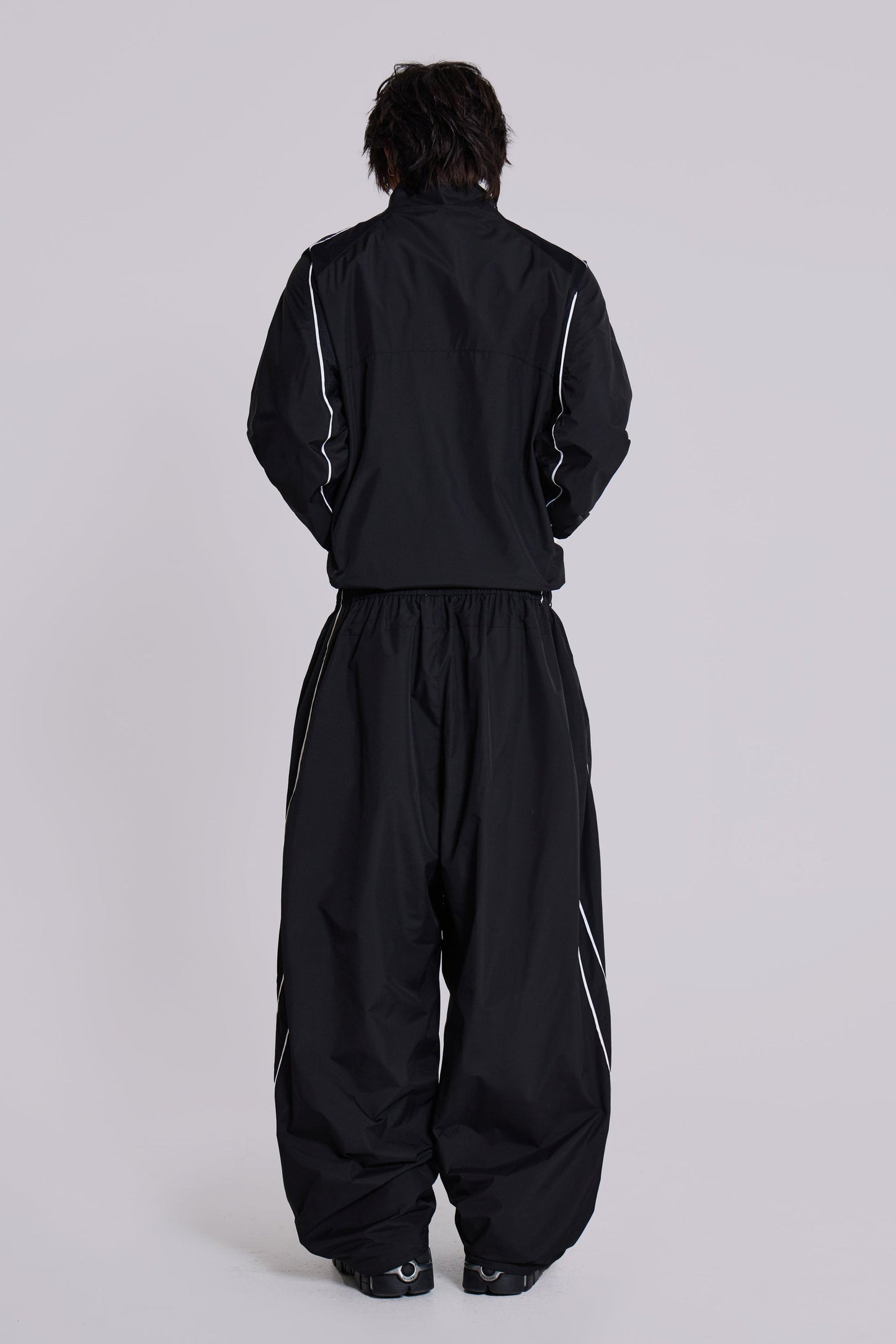 Black Vapor Tracksuit Top