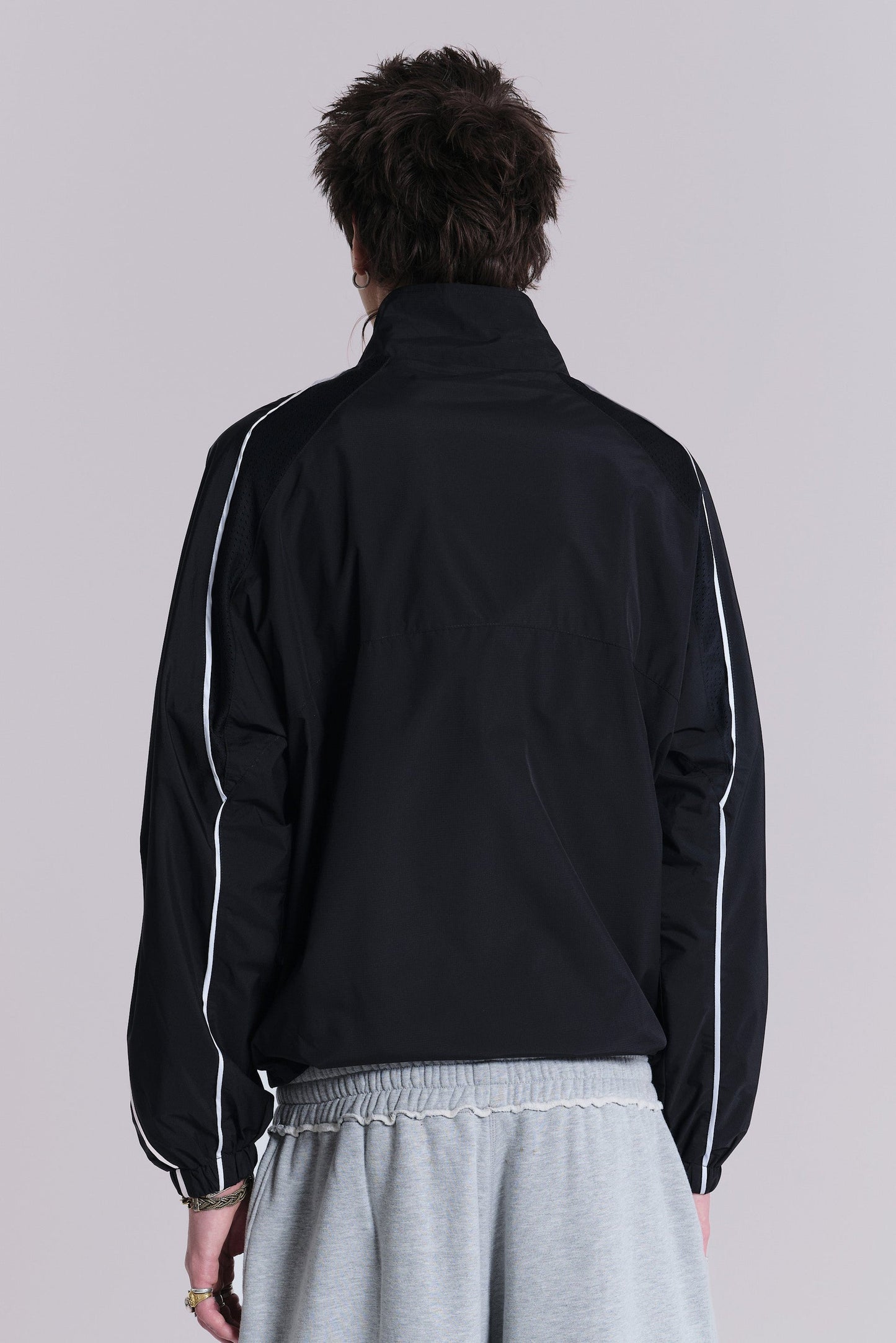 Black Vapor Tracksuit Top