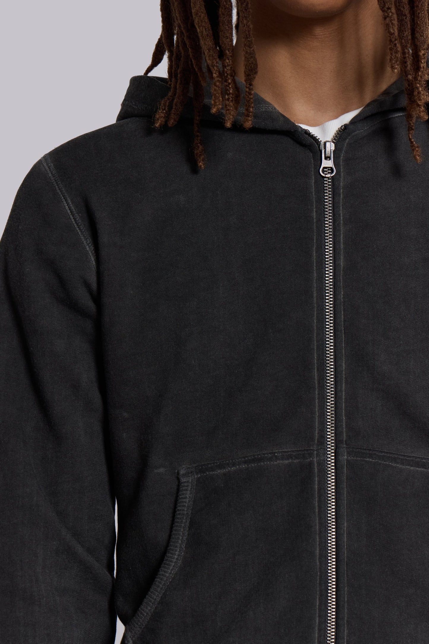 Anthracite Grey Monster Hoodie – Cropped Fit