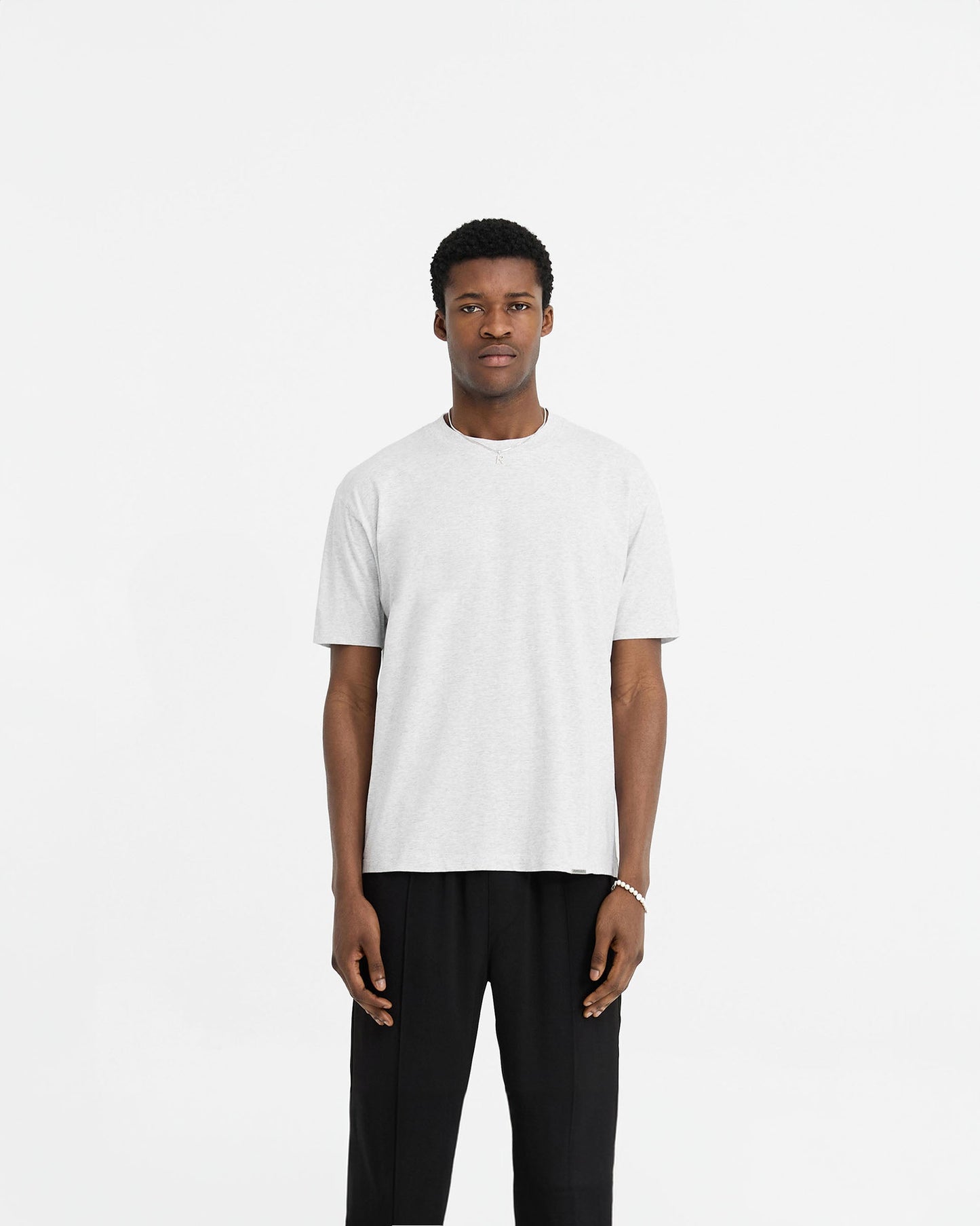 Grey Marl Regular Fit T-Shirt