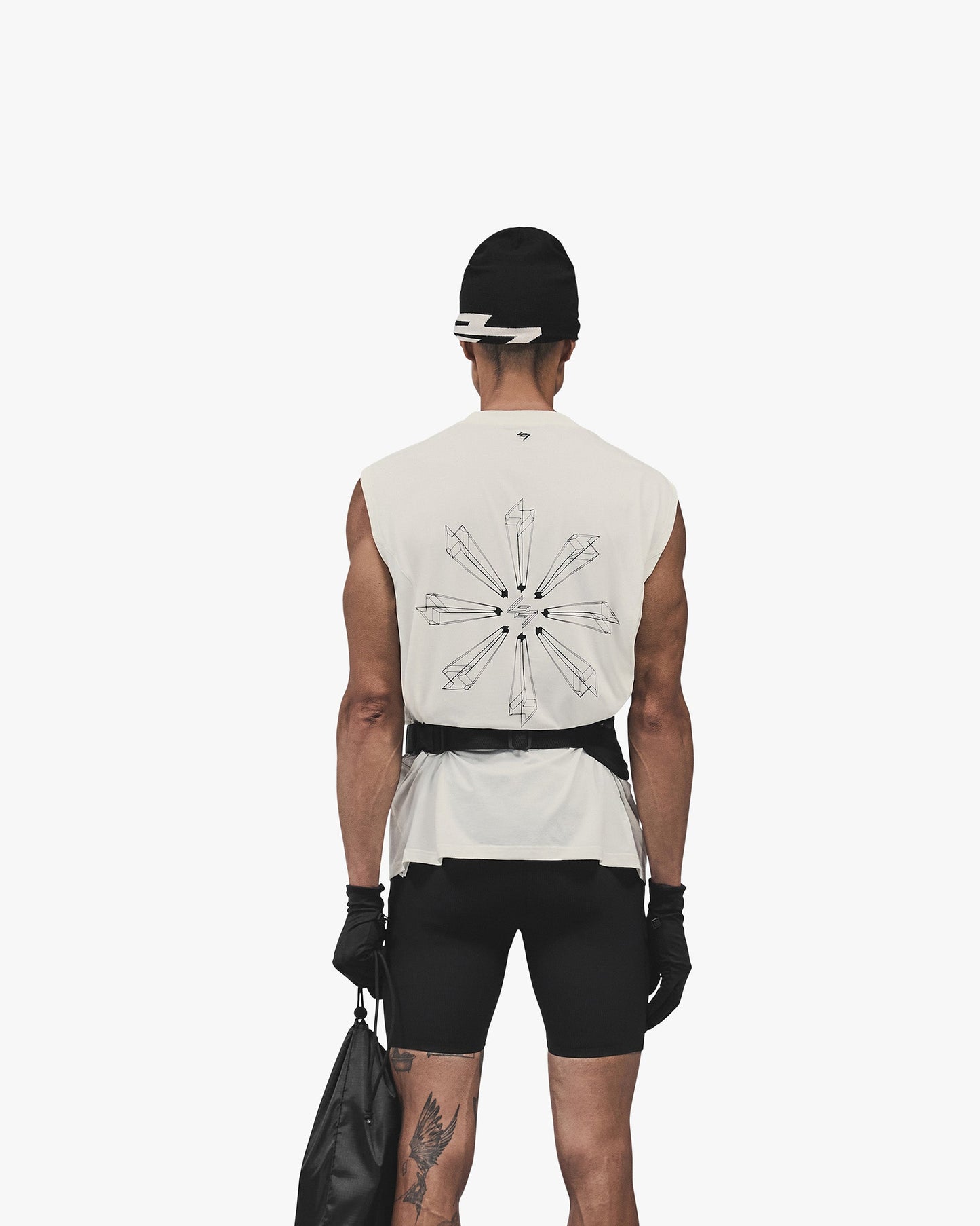 Uprising Oversized Tank – Flat White