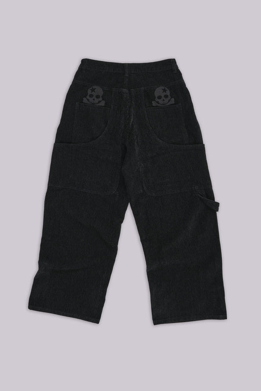 Black Skull XL Cord Colossus Jeans