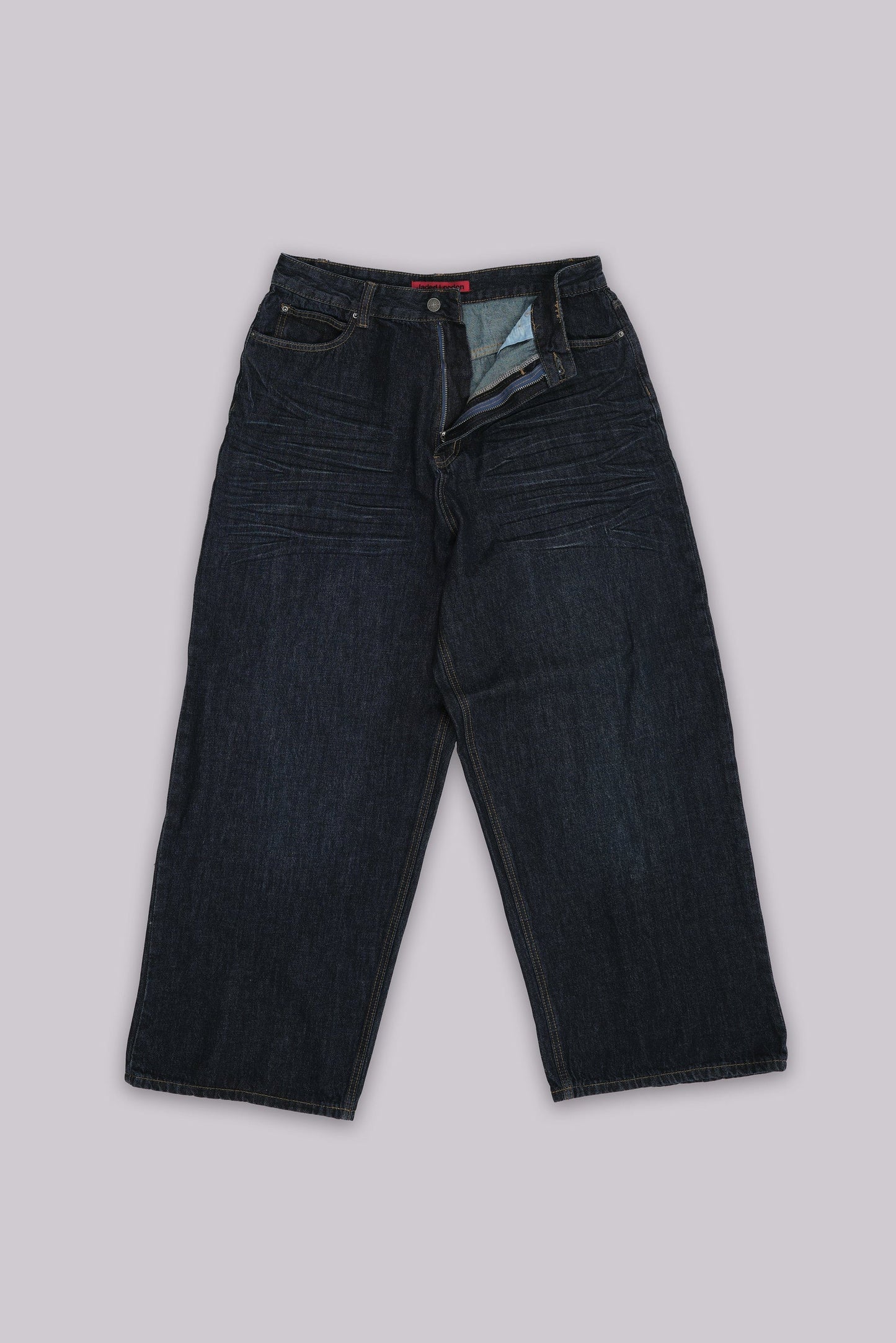 Creased Indigo XL Colossus Jeans
